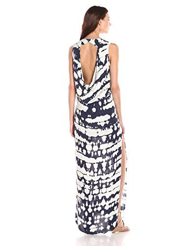 Young Fabulous & Broke Women's Leah Crocodile Open Back Sleeveless Maxi Dress