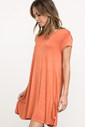 RVCA Junior's Punch Out Swing Dress